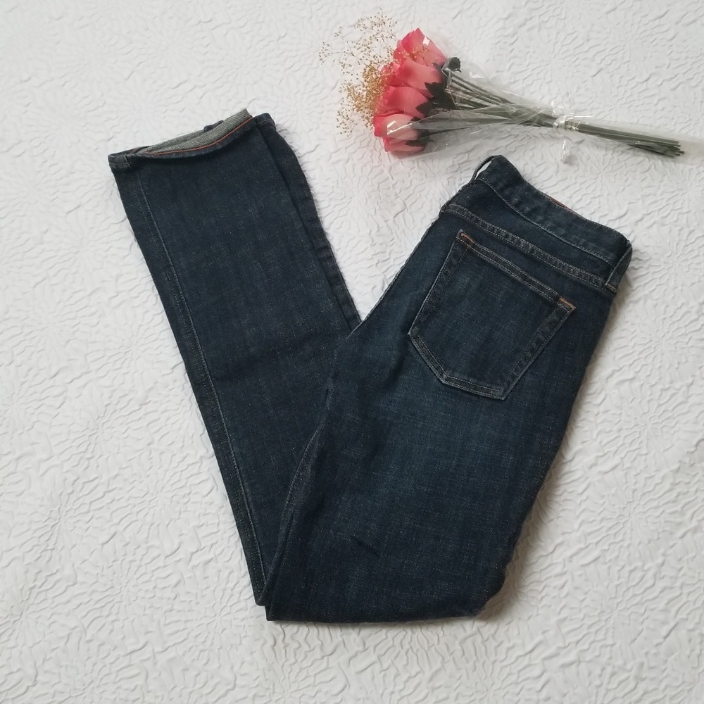 J.Crew Matchstick Dark Denim Stretch Jeans - Picture 6 of 7